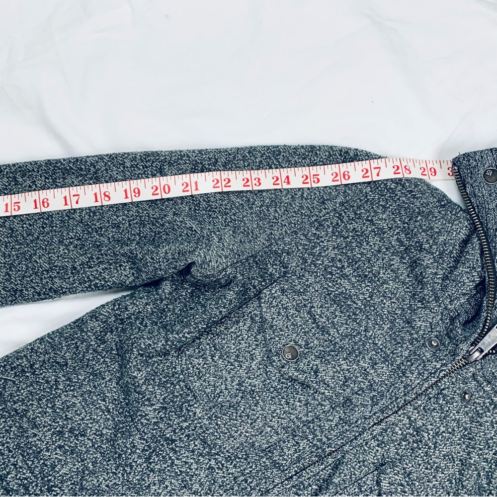 Burton Zip-Up Fleece Hoodie Sweatshirt Gray Medium Jacket Cozy Snowboarding - Picture 13 of 16